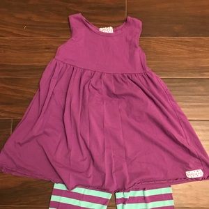 Ruffle Girl tank/Capri set